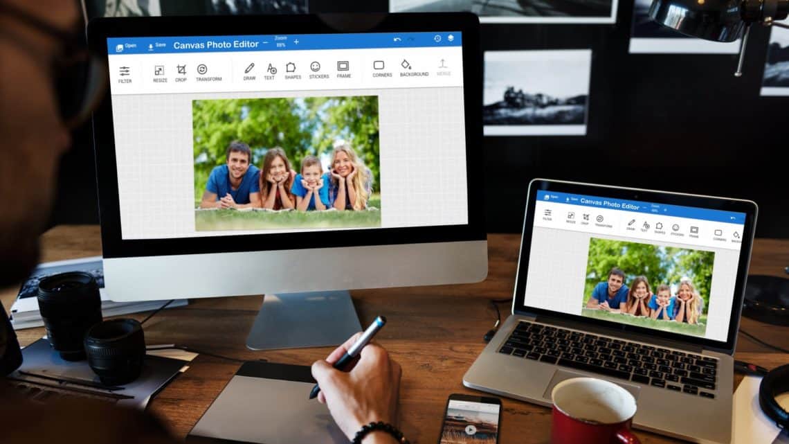 4 أدوات مجانية لتحرير الصور على الويب 1 Canvas photo editor review featured 1140x641 1